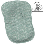 3767 Fundas Grupo Cero Colección Invierno Iris Flores Verde