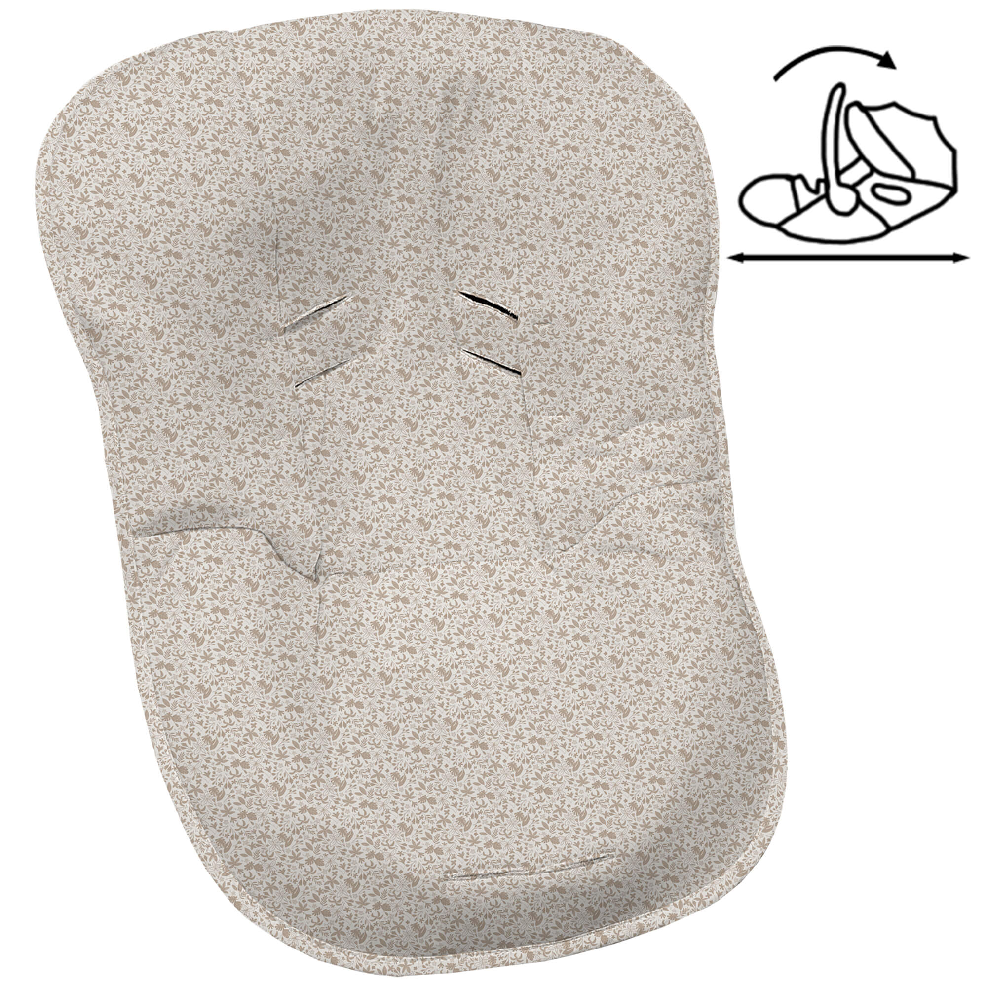 Funda para grupo cero modular Versalles invierno tostado