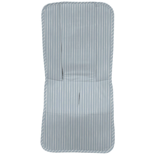 Funda Recta para silla Iris invierno Rayas azul