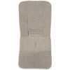 Funda Recta para silla Provenza invierno Tulipanes marron