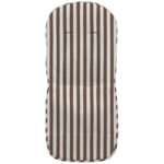 3690 Fundas Para Silla Colección Invierno Rayas Marrón