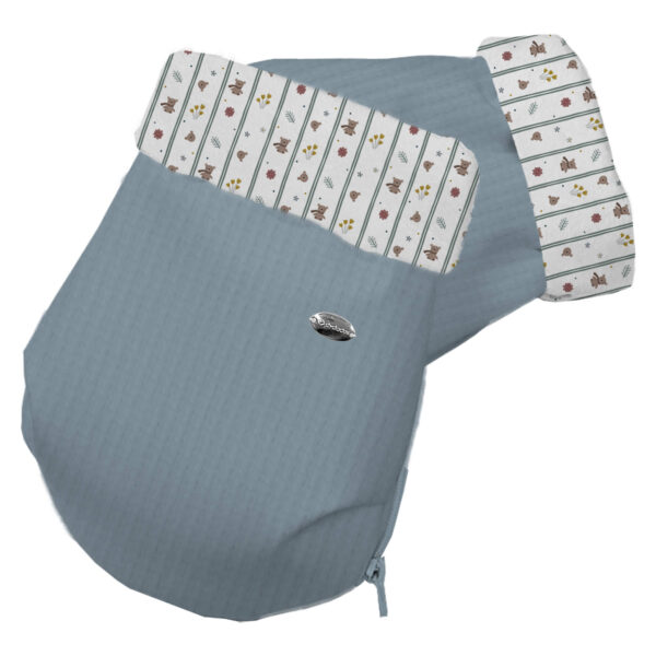 Guantes para carro Miguel roma azul pelo estampado