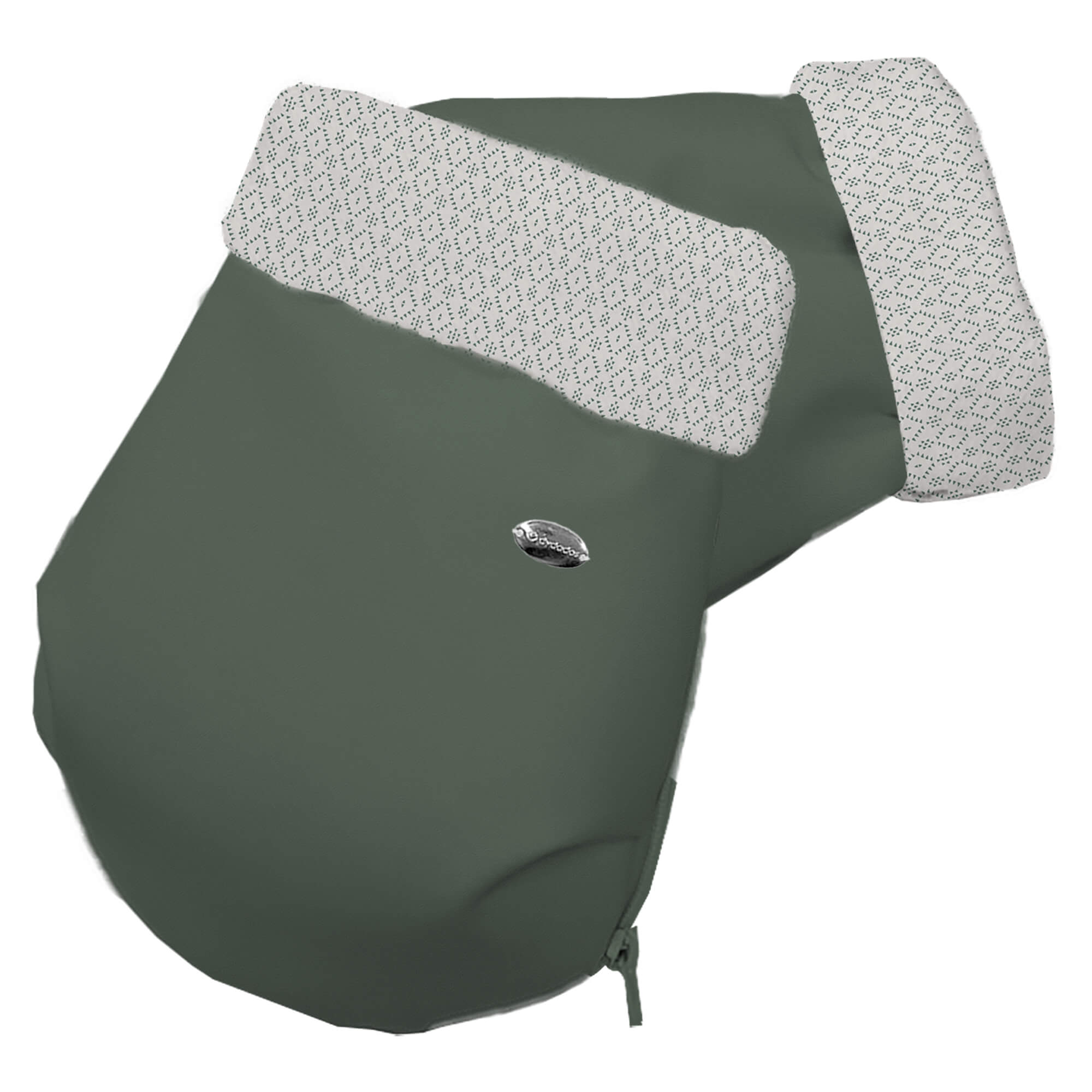 Guantes para carro Nepal invierno verde pelo estampado