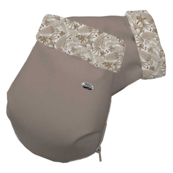 Guantes para carro Piccolo invierno tostado pelo estampado