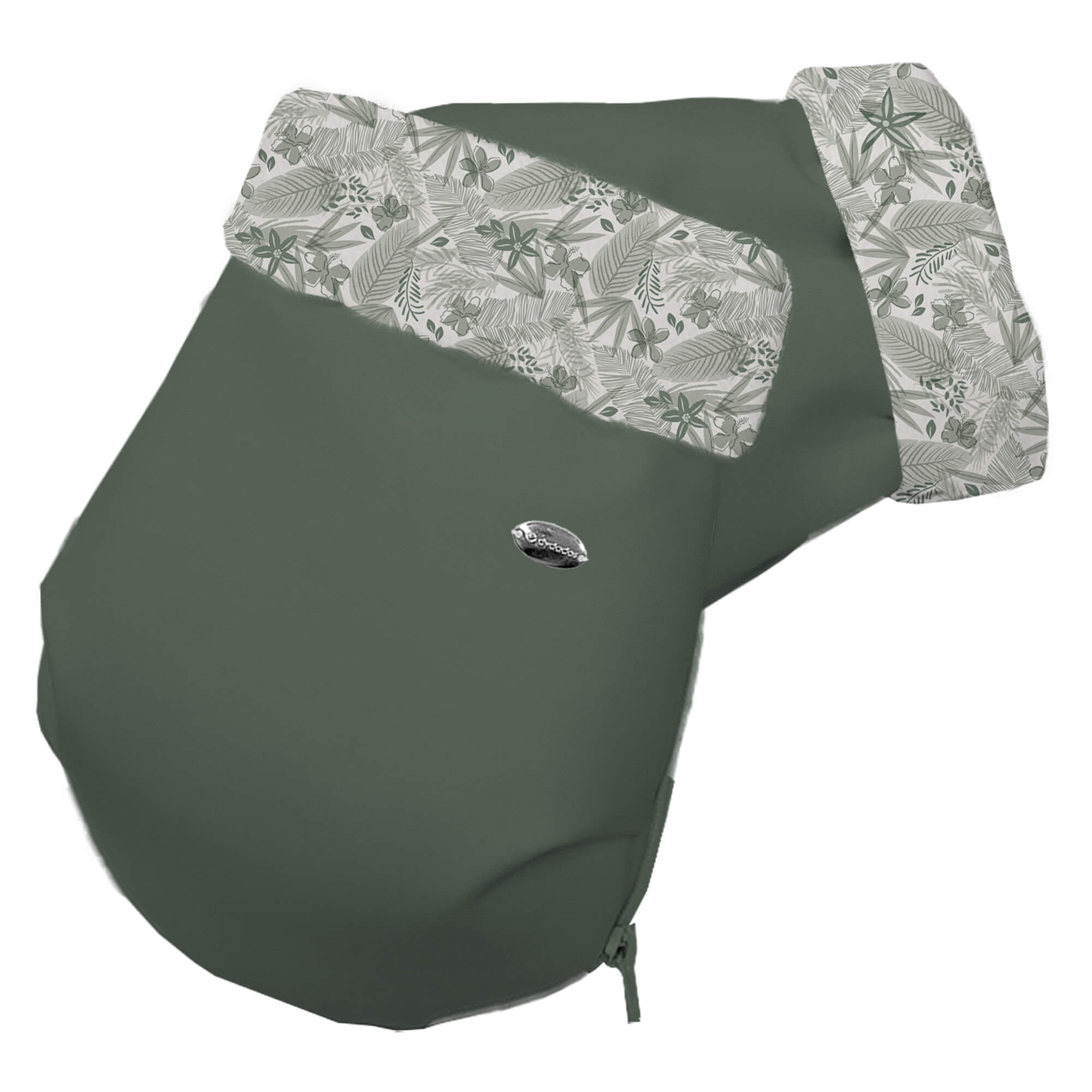 Guantes para carro Piccolo invierno verde pelo estampado