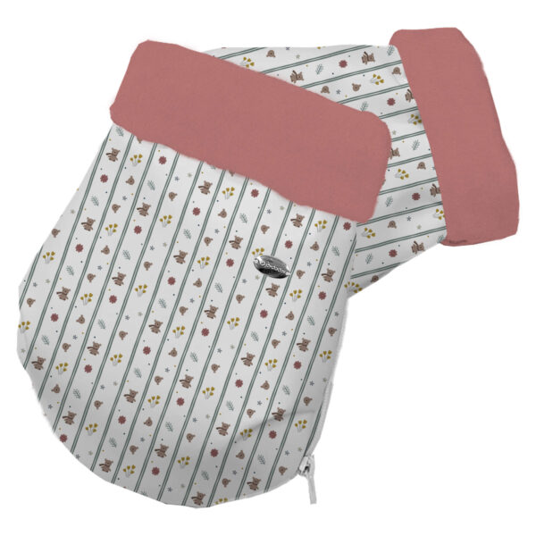 Guantes para carro polipiel estampada Joel pelo maquillaje