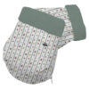 Guantes para carro polipiel estampada Joel pelo verde
