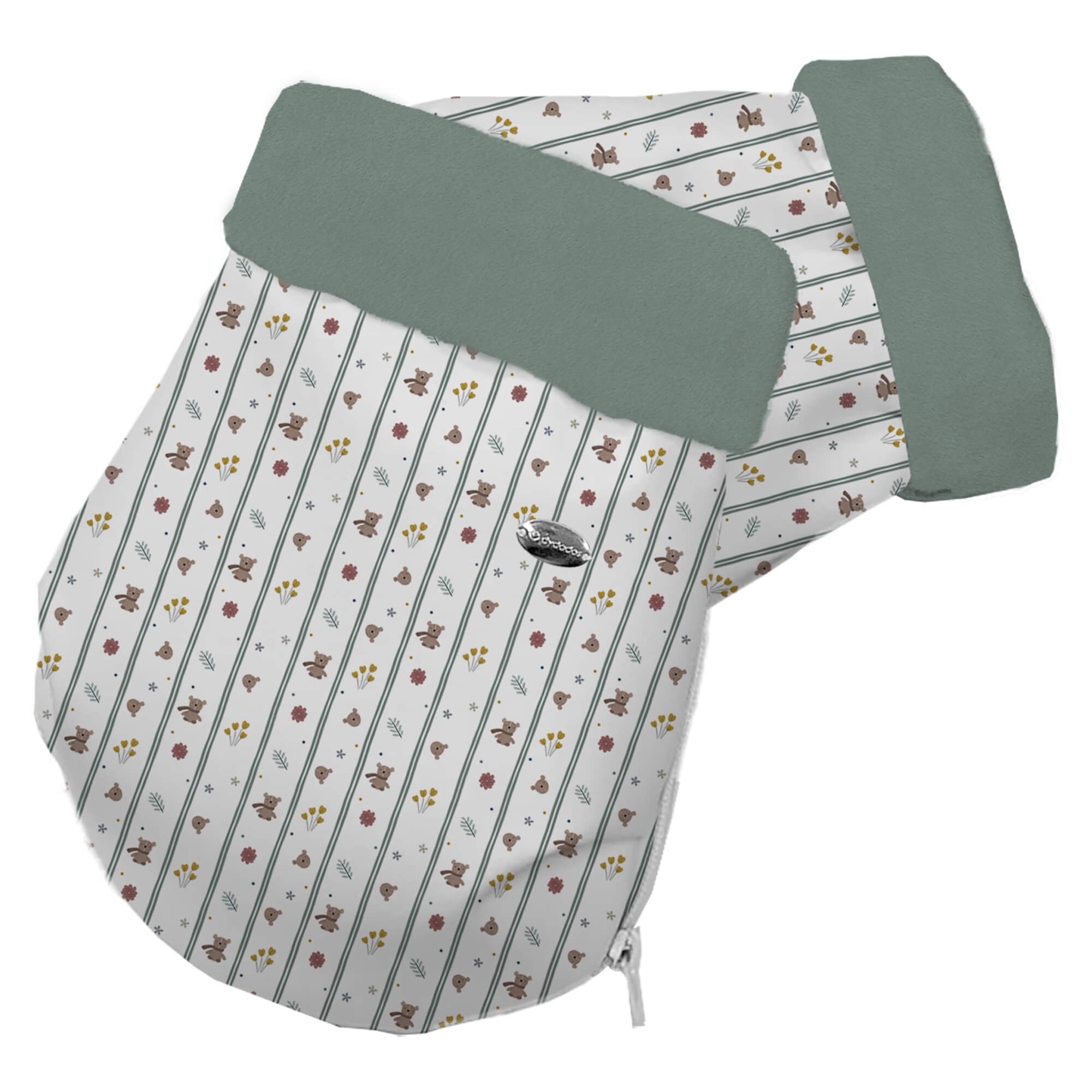Guantes para carro polipiel estampada Joel pelo verde