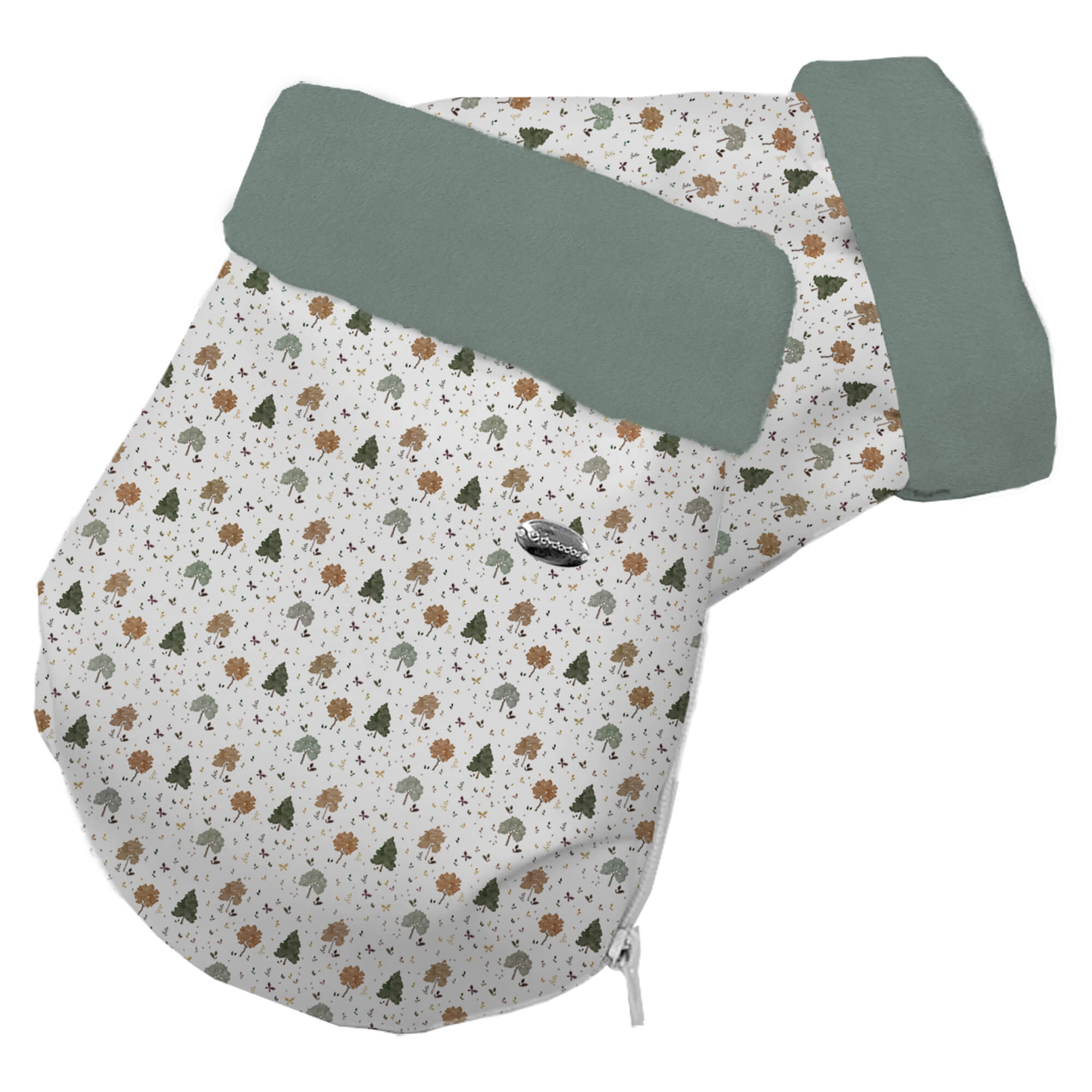 Guantes para carro polipiel estampada Sorrento pelo verde