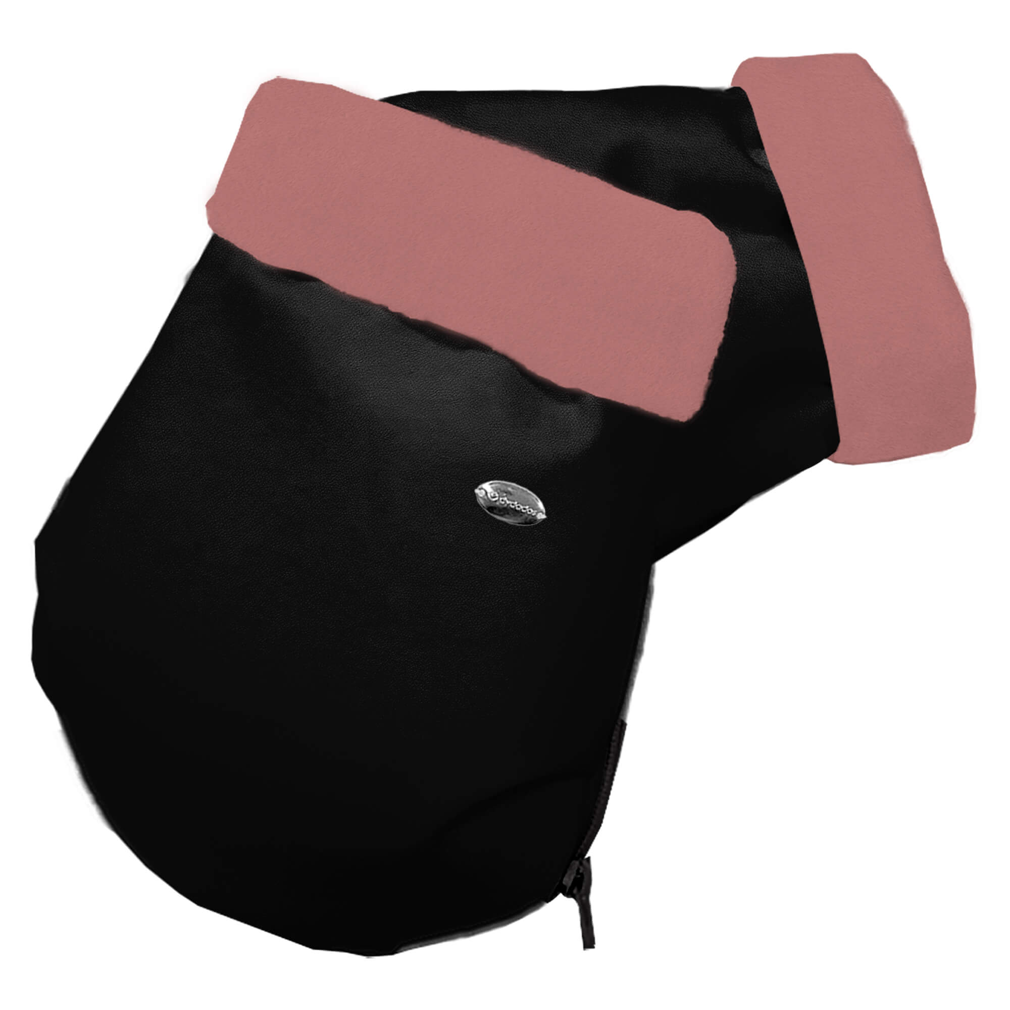 Guantes para carro polipiel negro pelo maquillaje