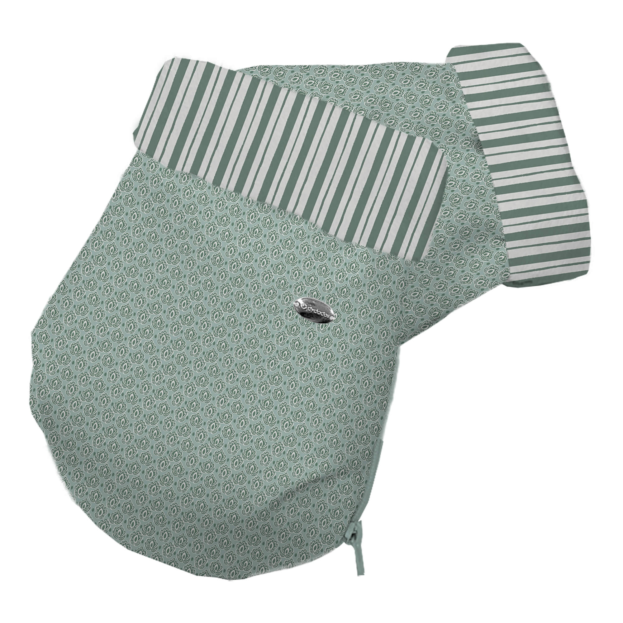 Guantes Provenza invierno verde pelo estampado Guantes para carro Provenza invierno verde pelo estampado