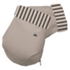 Guantes Rayas marron polipiel tostado pelo estampado Guantes para carro Rayas marron polipiel tostado pelo estampado