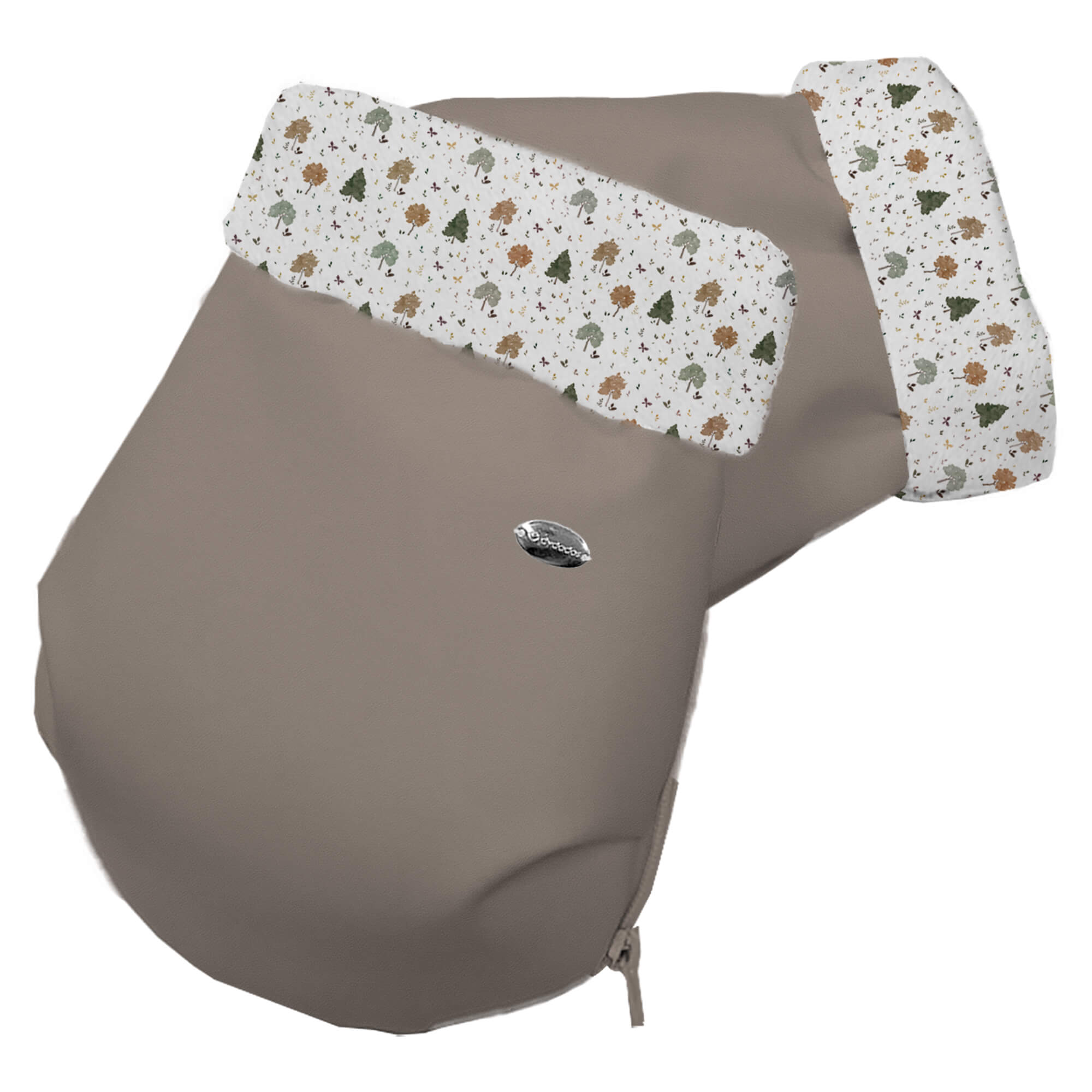 Guantes para carro Sicilia polipiel visón pelo estampado