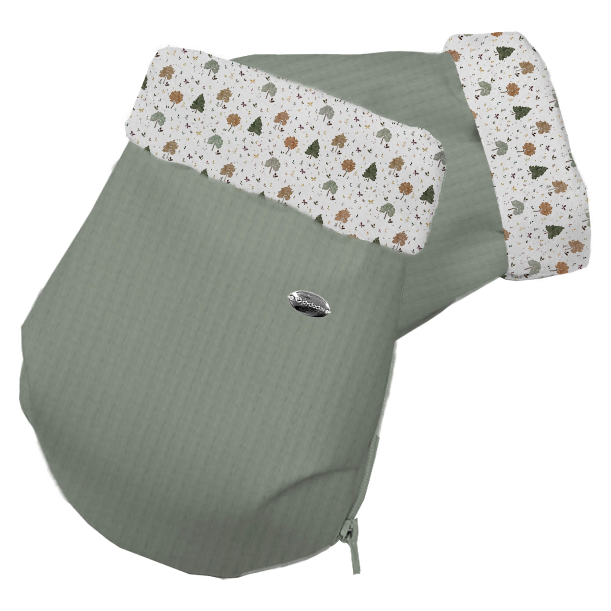 Guantes para carro Sicilia roma verde pelo estampado