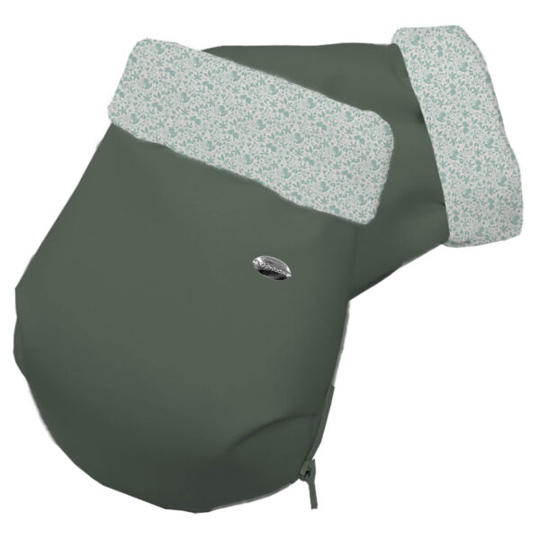 Guantes para carro Versalles invierno tostado pelo estampado