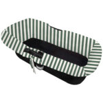 3921 Interiores de Capazo Colección Invierno Rayas Verde
