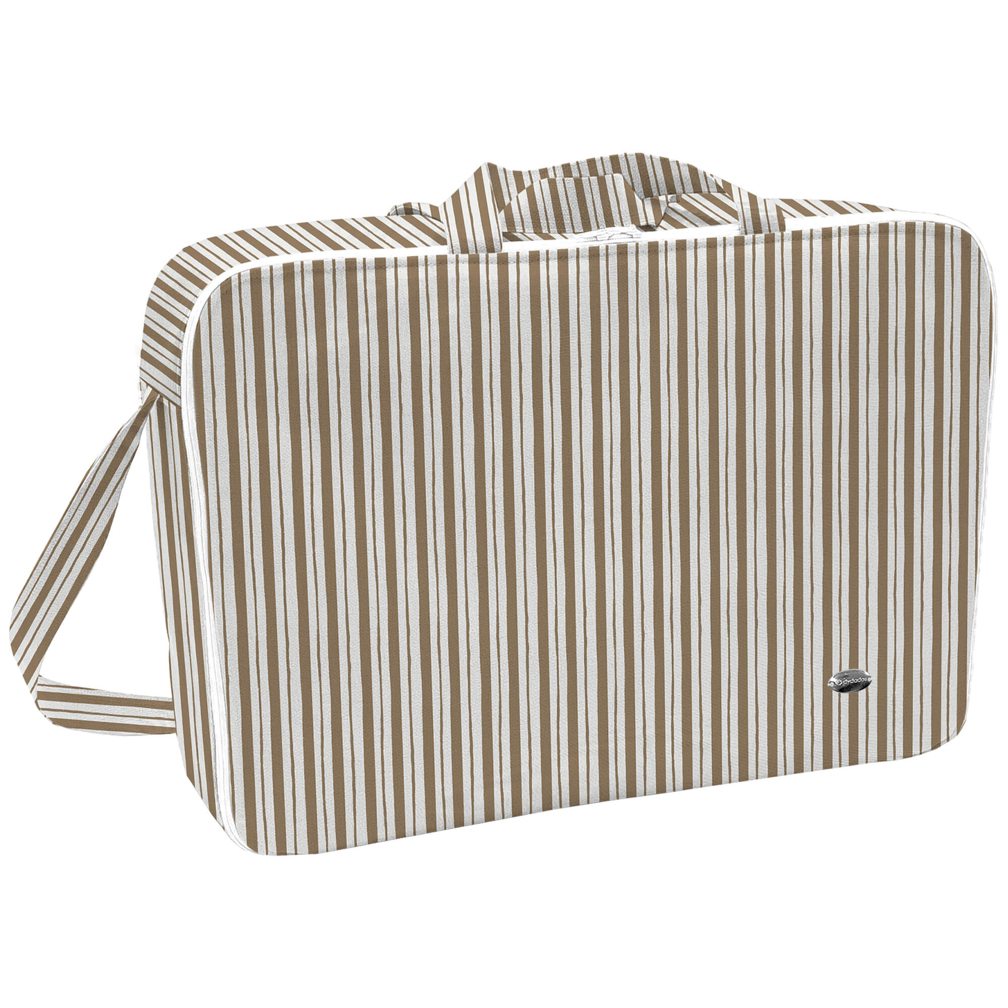 Maleta para bebé Grande Provenza Invierno Rayas marron