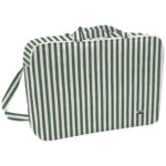 4081 Maletas Colección Invierno Rayas Verde