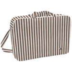 4080 Maletas Colección Invierno Rayas Marrón