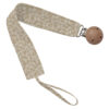 Pinza de Chupete Alba tostado