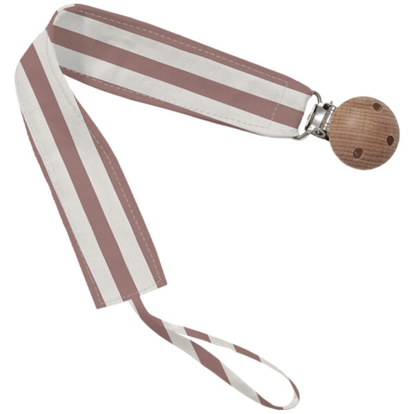 Pinza de Chupete Rayas maquillaje