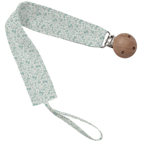 Pinza de Chupete Versalles Invierno verde