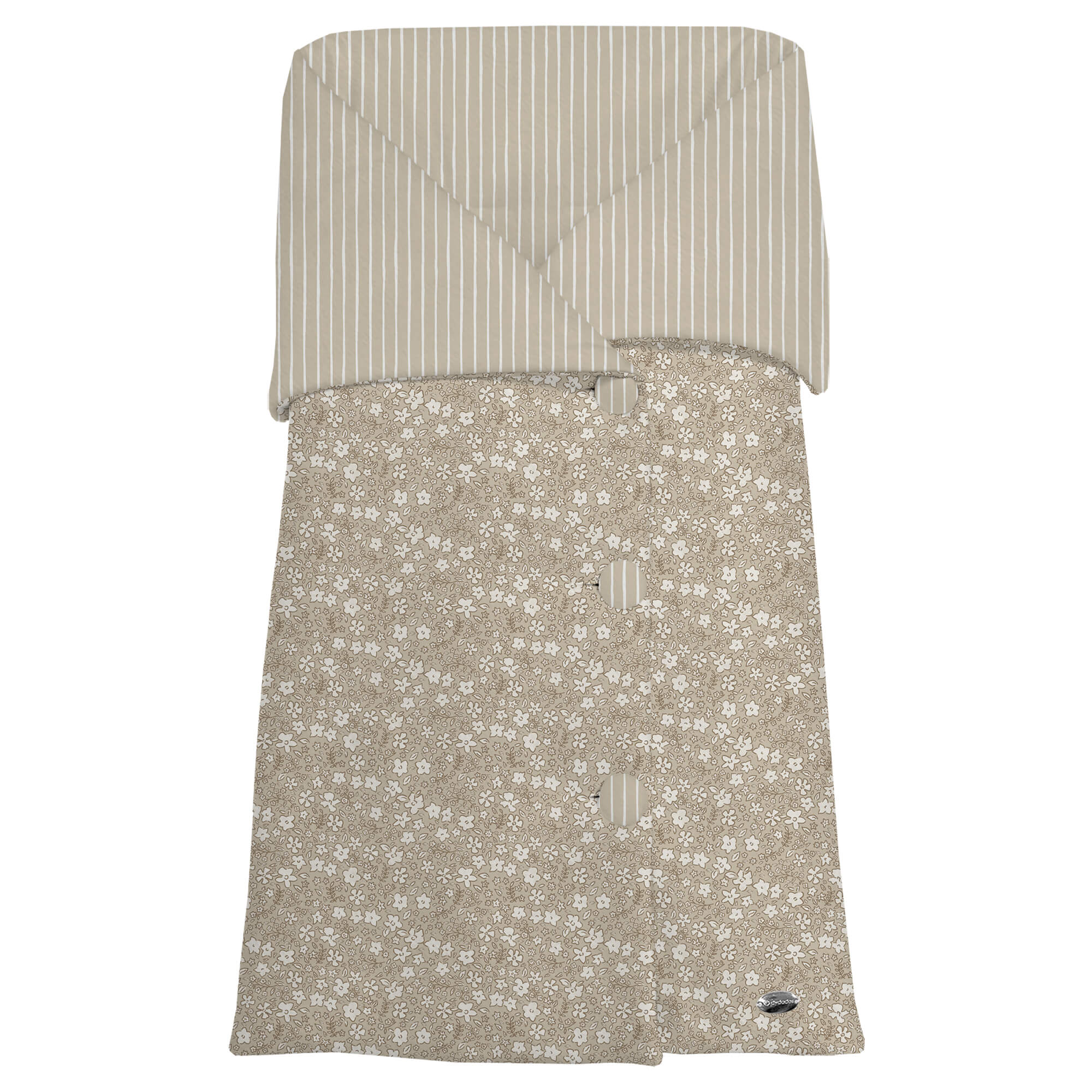Saco Arrullo Iris Invierno marron pelo estampado Saco Arrullo Iris Invierno marron pelo estampado