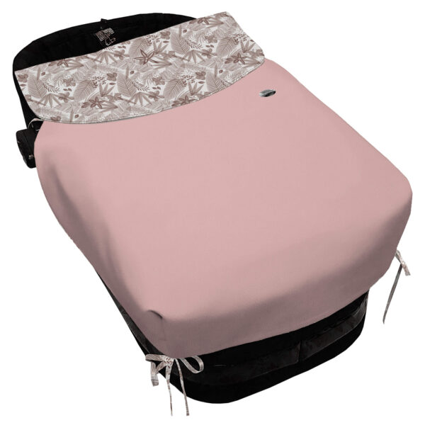 Saco para Capazo con Colcha con Lazos Piccolo Invierno maquillaje villela estampada