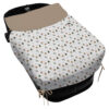 Saco para Capazo con Colcha con Lazos polipiel estampada Sorrento villela stone