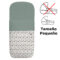 Saco para Capazo Pequeño polipiel estampada Sorrento villela verde
