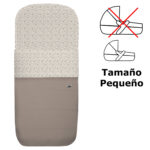 3645 Sacos Invierno para Capazo Versalles Visón