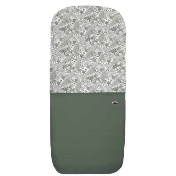 Saco para Capazo Piccolo Invierno verde villela estampada