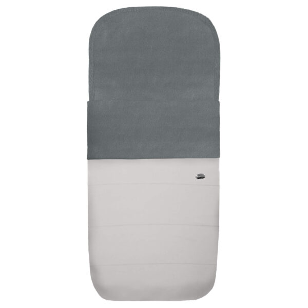 Saco para capazo polipiel gris pelo gris marengo