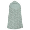 Saco Capucha Iris Invierno verde pelo estampado Saco Capucha Iris Invierno verde pelo estampado