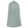 Saco Capucha Porvenza Invierno verde pelo estampado