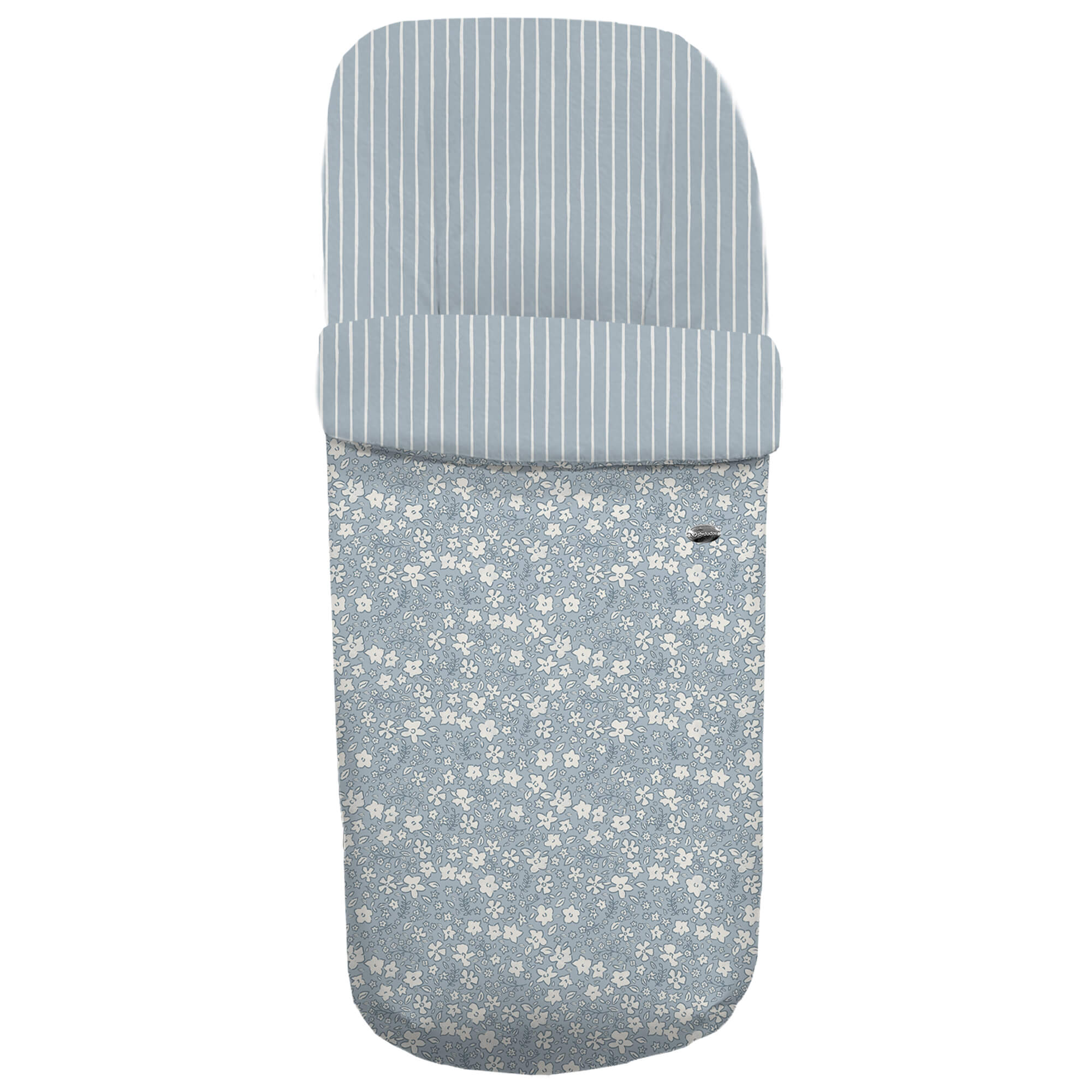 Saco para silla modelo Gemelar Iris Invierno azul pelo estampado