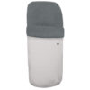 Saco para silla modelo gemelar polipiel gris pelo gris marengo