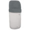 Saco para silla modelo gemelar polipiel gris pelo gris marengo
