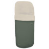 Saco para silla modelo gemelar polipiel verde pelo crudo