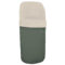 Saco para silla modelo gemelar polipiel verde pelo crudo