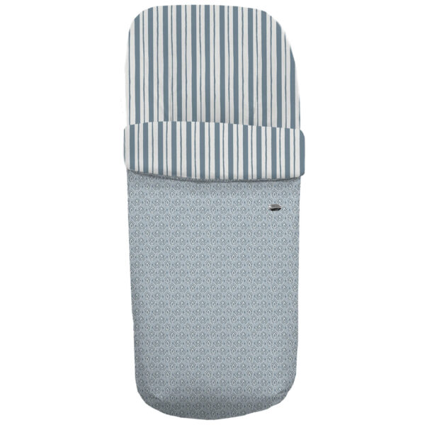 Saco para silla modelo Gemelar Provenza Invierno azul villela estampada