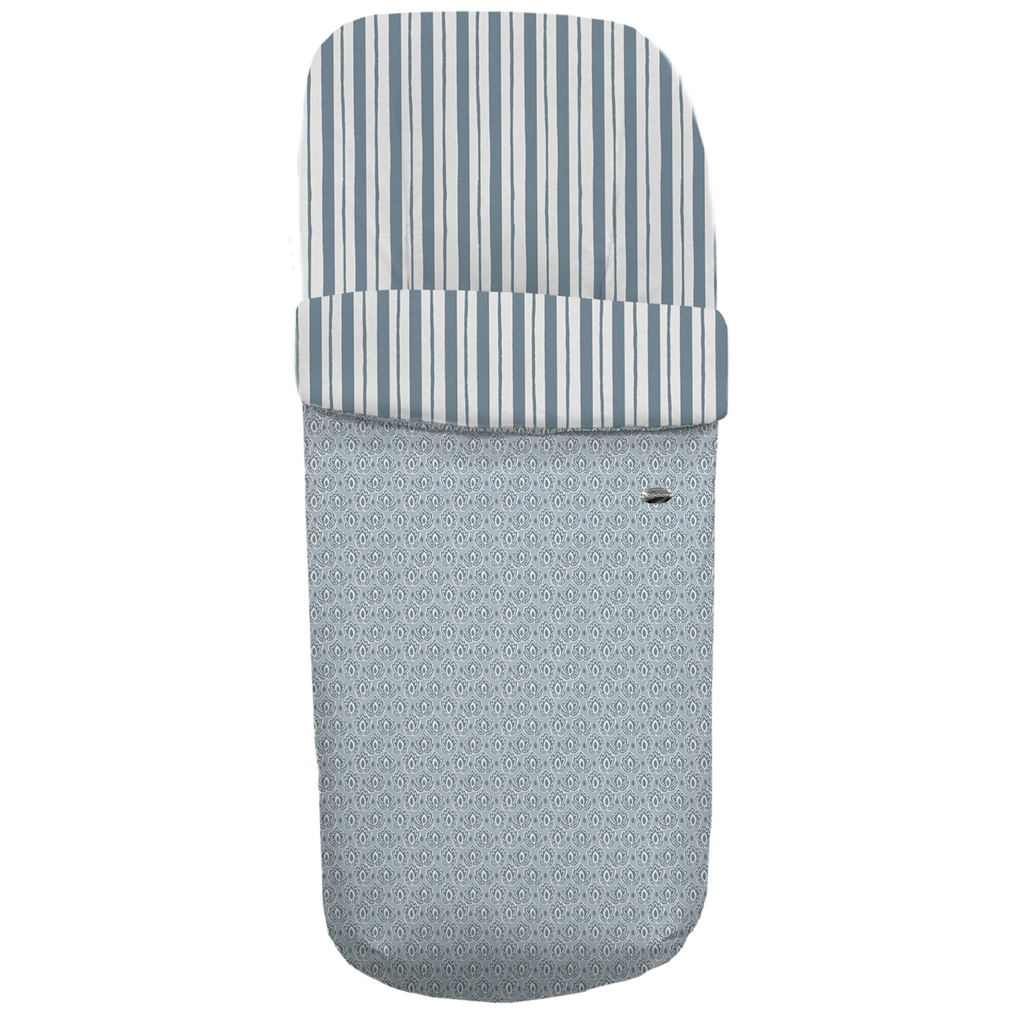 Saco para silla modelo Gemelar Provenza Invierno azul villela estampada
