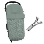 3405 Sacos Invierno para Silla Alba Verde con Verde