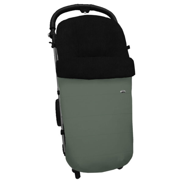 Saco para silla modelo global polipiel verde pelo negro