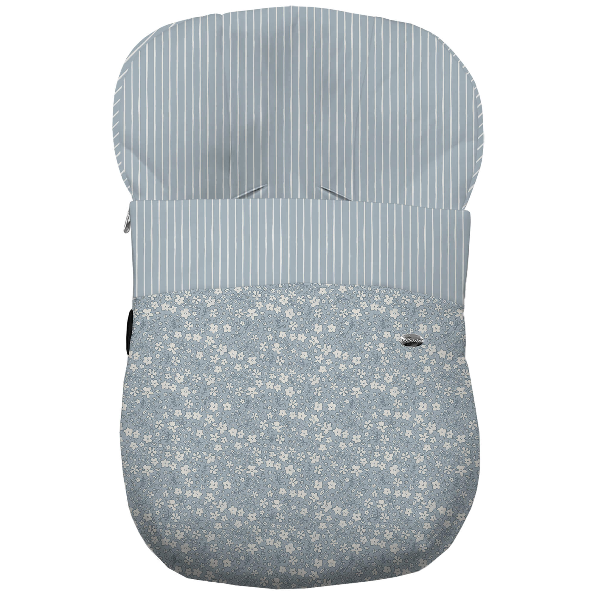 Saco para Grupo Cero Iris Invierno azul villela estampada
