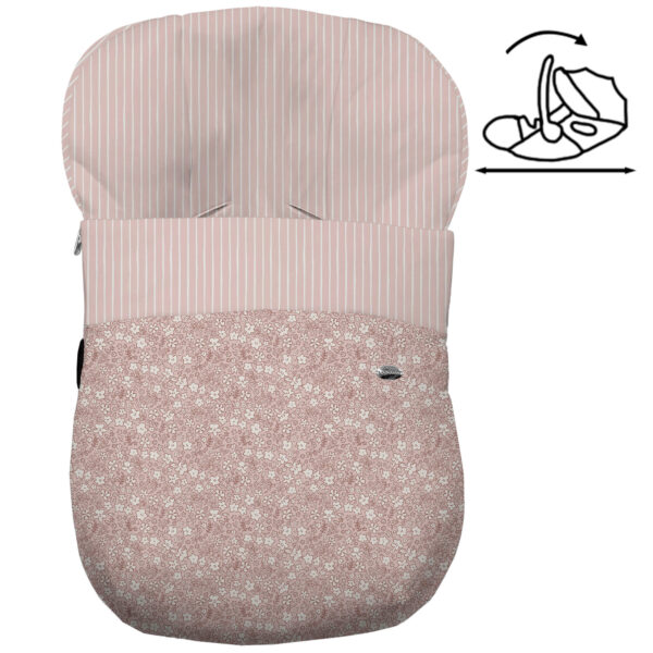 Saco para Grupo Cero Modular Iris Invierno maquillaje villela estampada