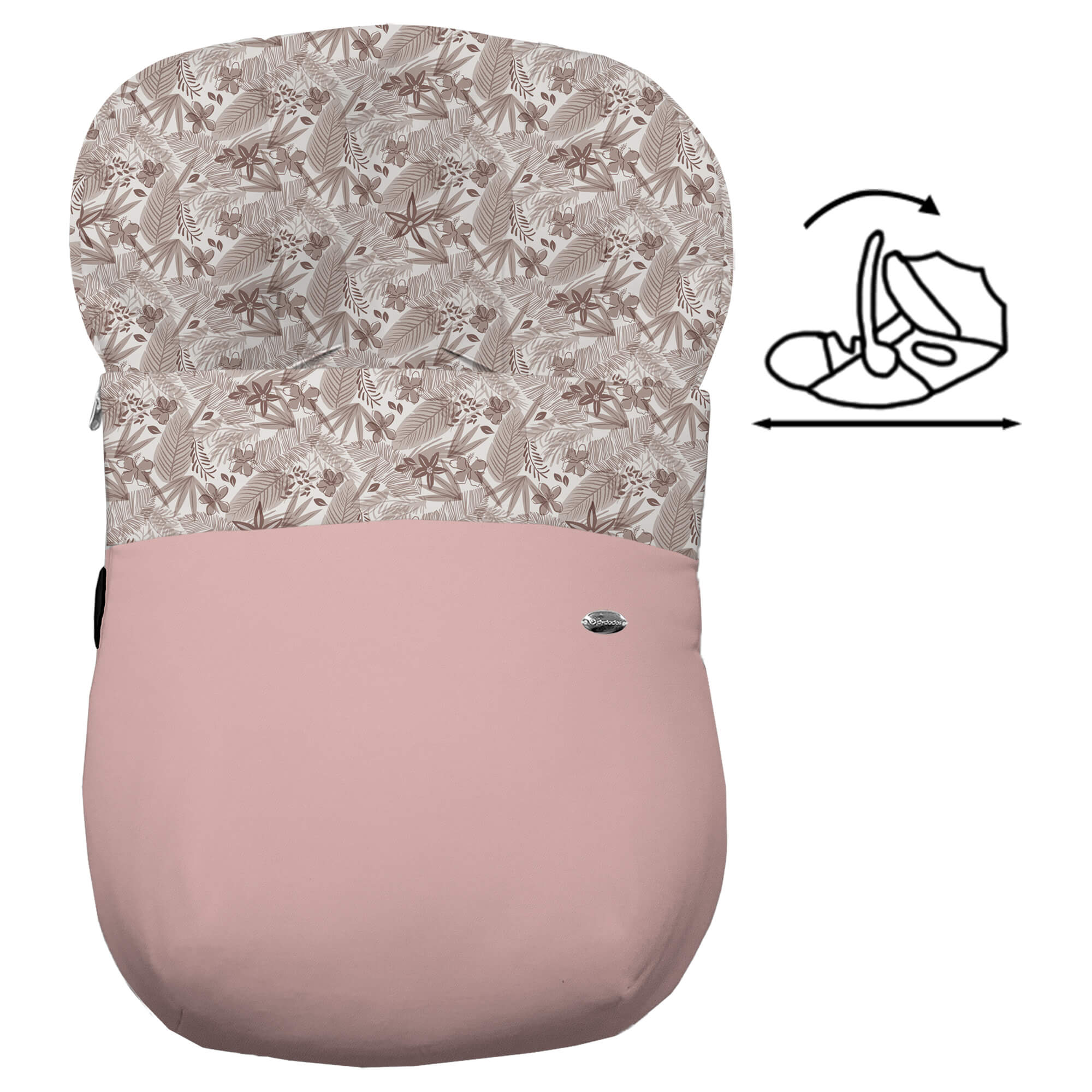 Saco para Grupo Cero Modular Piccolo Invierno maquillaje villela estampada