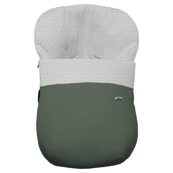 Saco para Grupo Cero Nepal Invierno verde villela estampada
