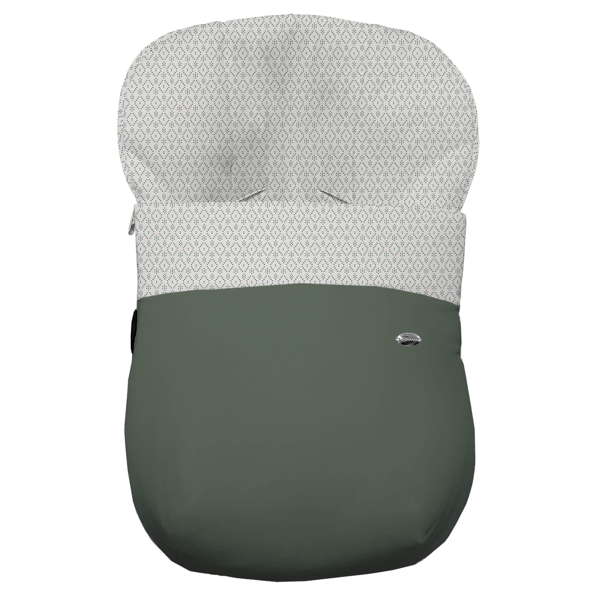 Saco para Grupo Cero Nepal Invierno verde villela estampada