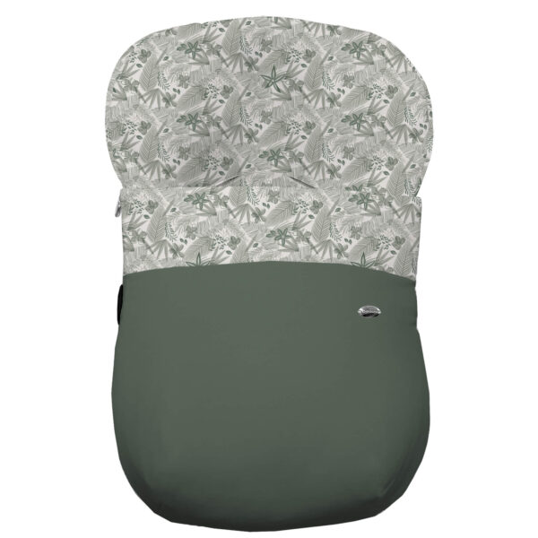 Saco para Grupo Cero Piccolo Invierno verde villela estampada